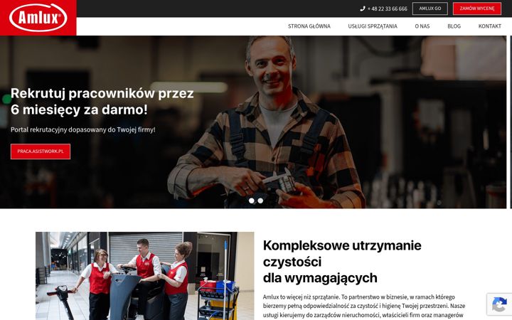 Snímek obrazovky amlux.pl