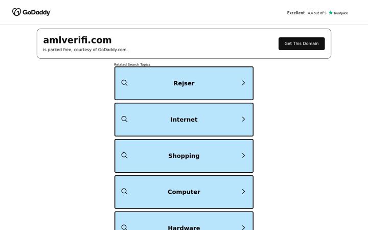 Screenshot of amlverifi.com