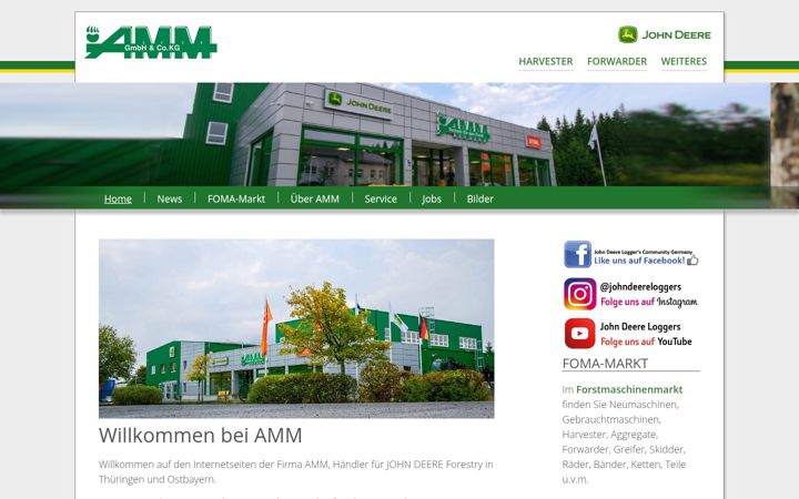 Screenshot of amm-neuhaus.de