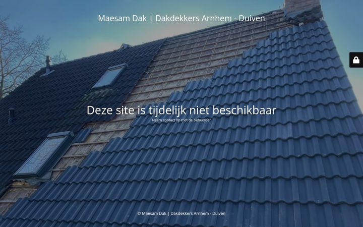 Screenshot of amma-dakdekkers.nl