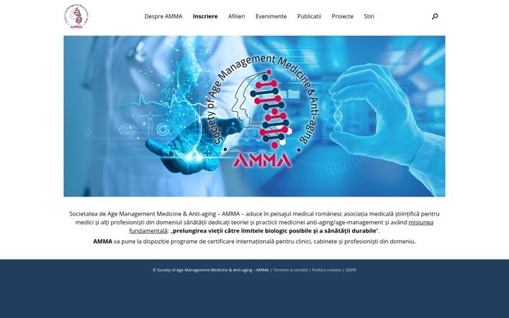 Snímek obrazovky amma.org.ro