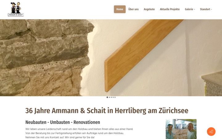 Ekrano kopija ammann-schait.ch