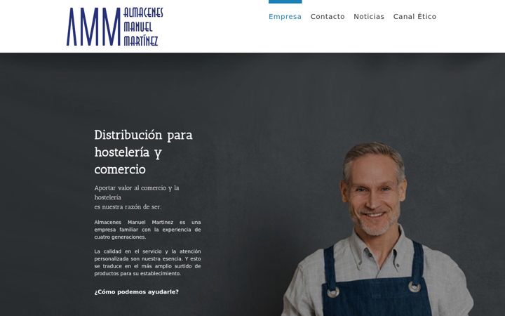 Screenshot of ammartinez.es