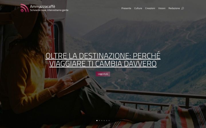 Screenshot of ammazzacaffe.org