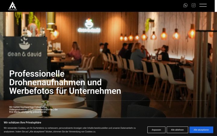 Screenshot of ammediamode.com