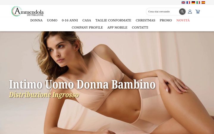 Screenshot of ammendolaintimo.com