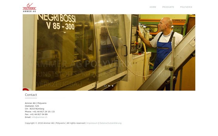 Screenshot of ammer.ch