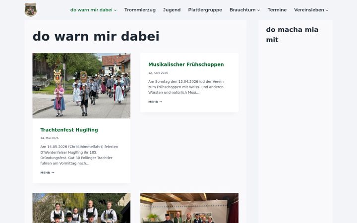 Screenshot of ammerbergler.de