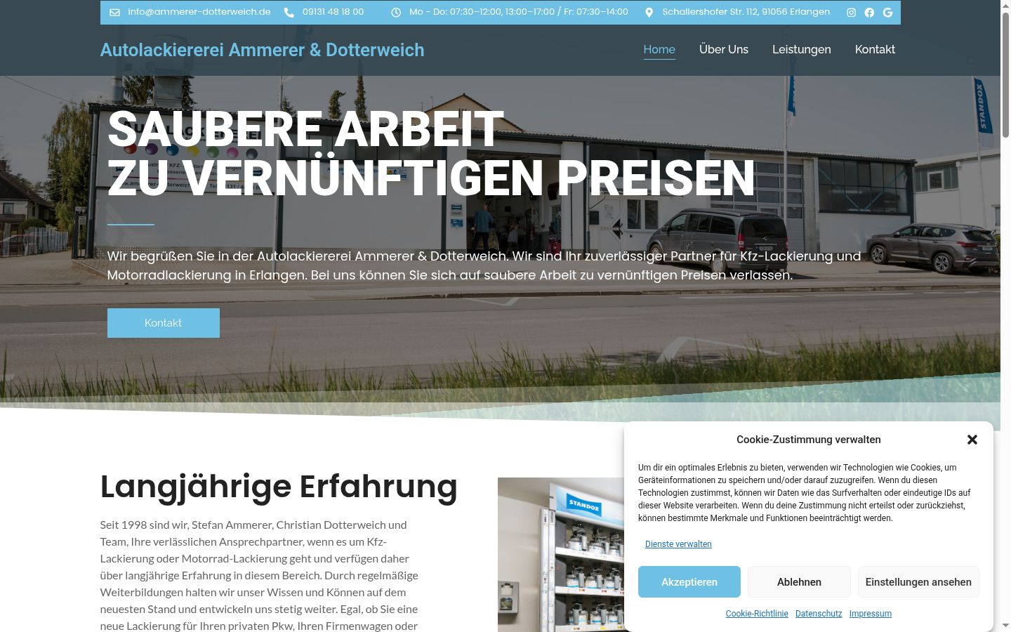 Screenshot tal-banner tal-kunsens muri qabel kwalunkwe interazzjoni