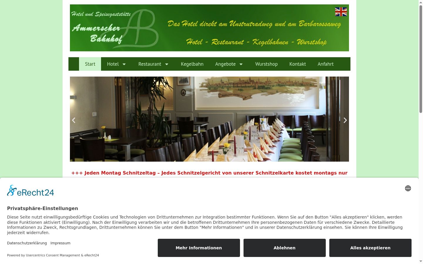 Screenshot tal-banner tal-kunsens muri qabel kwalunkwe interazzjoni