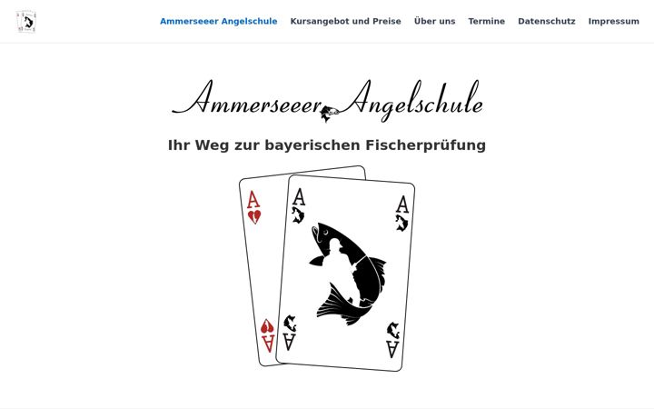 Snímek obrazovky ammerseeerangelschule.de
