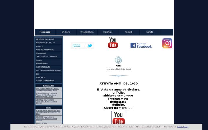 Screenshot of ammi-italia.org