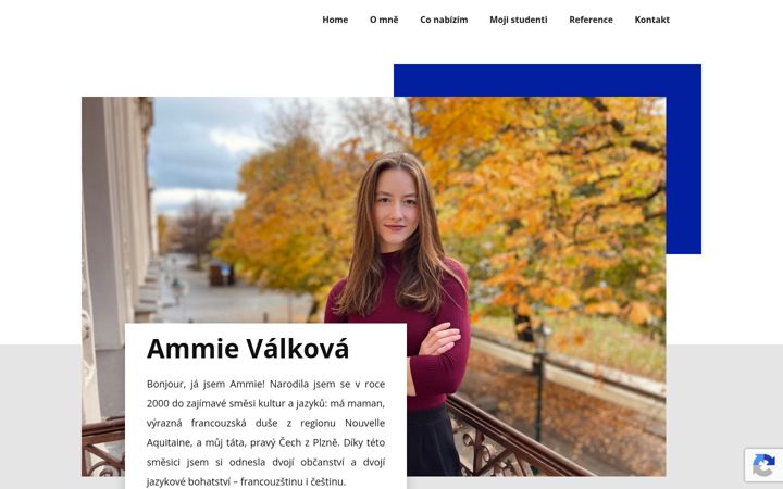 Skjermbilde av ammie.cz