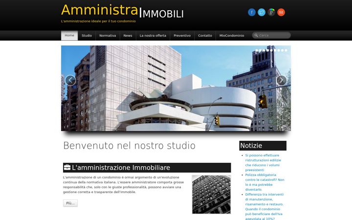 Screenshot van amministraimmobili.it