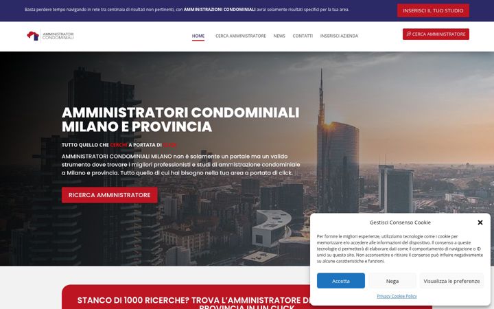 Screenshot van amministratoricondominialimilano.it