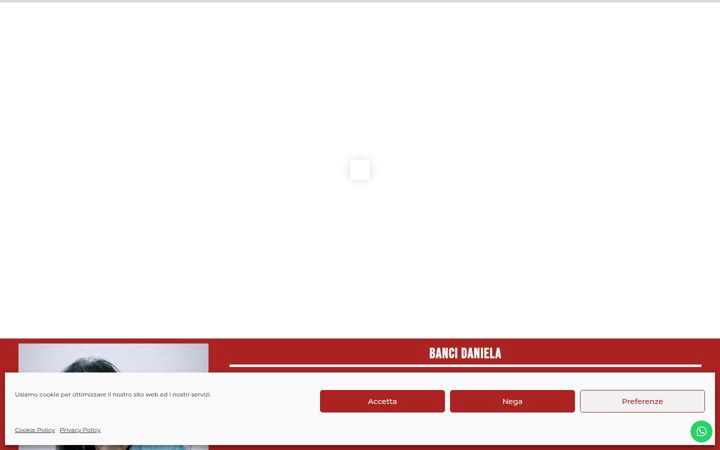 Screenshot of amministrazionebancidaniela.com