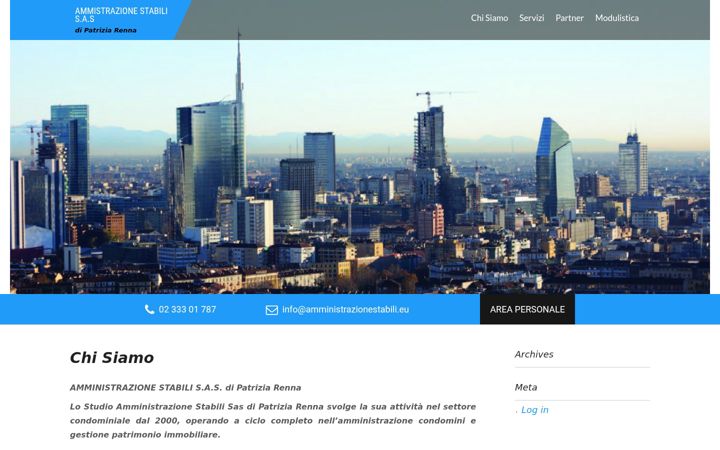 Screenshot of amministrazionestabili.eu