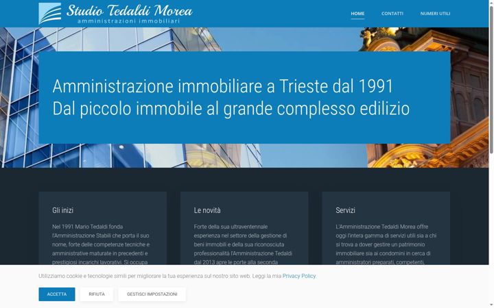 Screenshot of amministrazionitedaldimorea.it