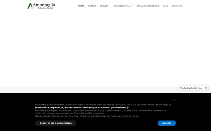 Screenshot of ammiragliasrl.it