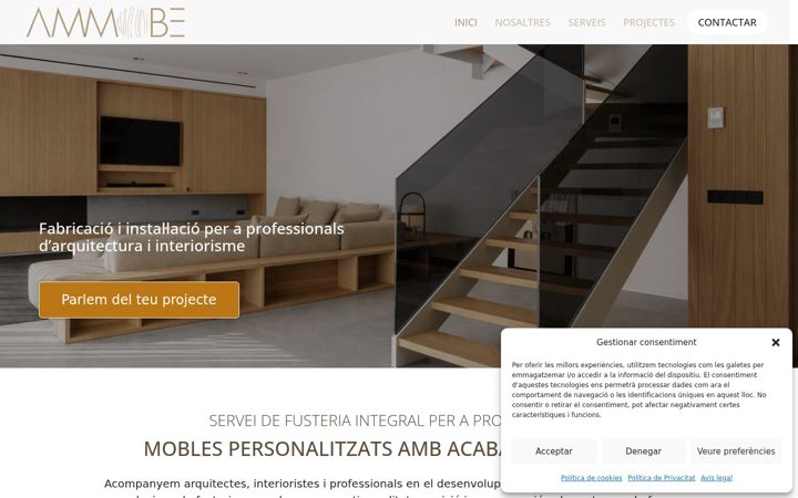 Screenshot of ammobe.com