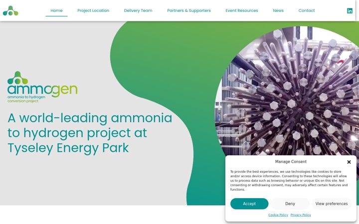 Screenshot of ammogen.co.uk