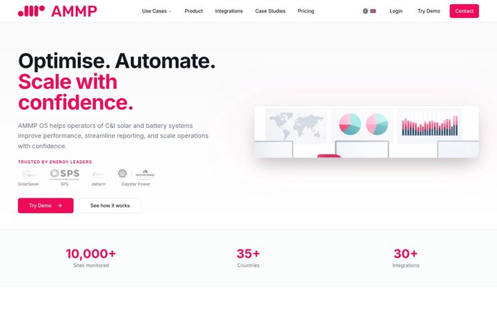 Screenshot of ammp.io