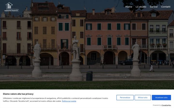 Screenshot of ammtadiottopadova.it