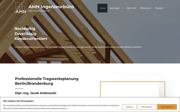 Screenshot of amn-ing.de