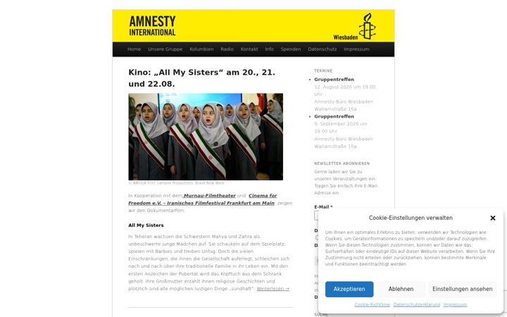 Screenshot of amnesty-wiesbaden.de