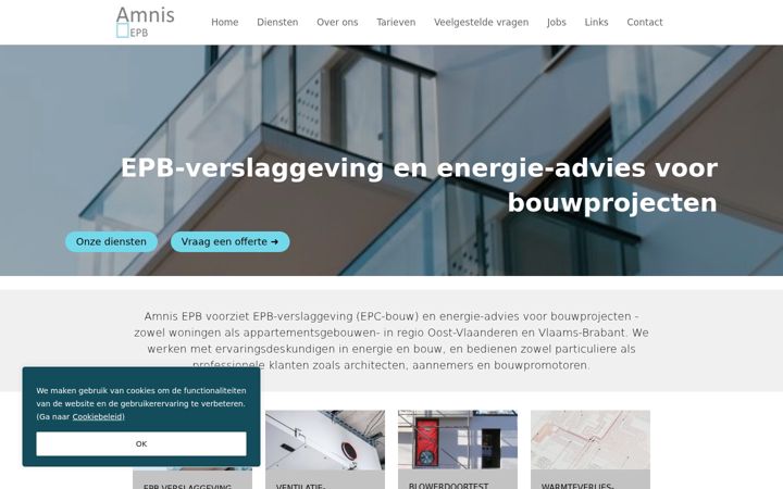 Screenshot of amnis-epb.be
