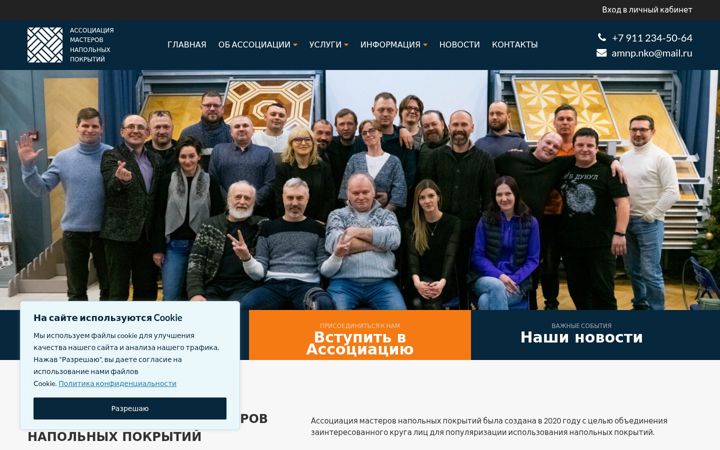 Screenshot of amnp.spb.ru