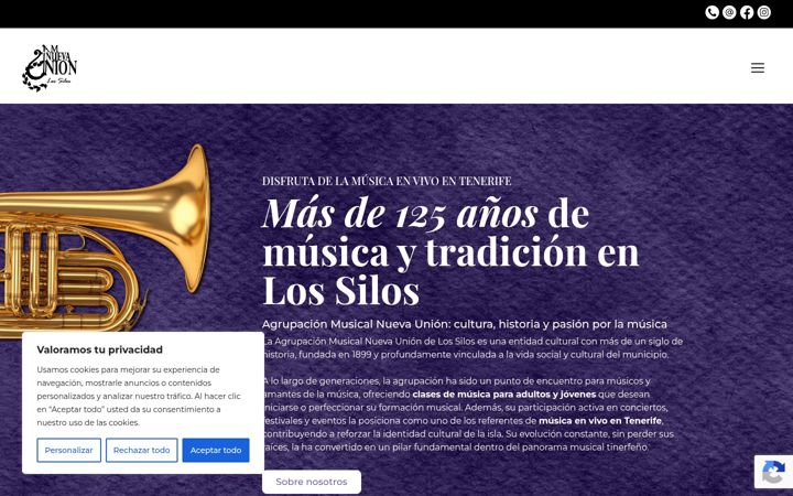 Screenshot of amnuevauninlossilos.com