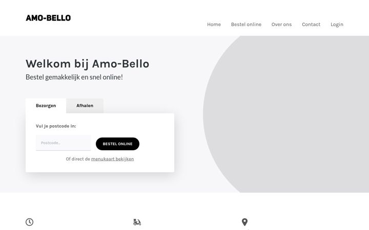 Screenshot of amo-bello.nl