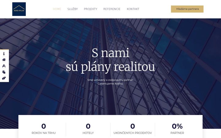Screenshot of amo-plus.sk