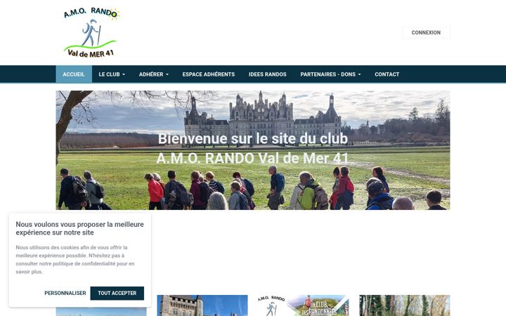 Screenshot of amo-rando-mer-41.fr