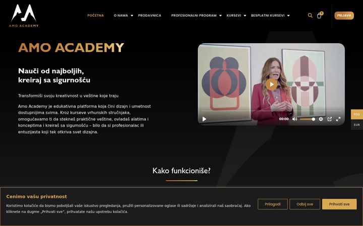 Screenshot of amoacademy.net