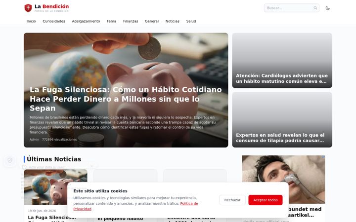 Screenshot of amoadios.blog