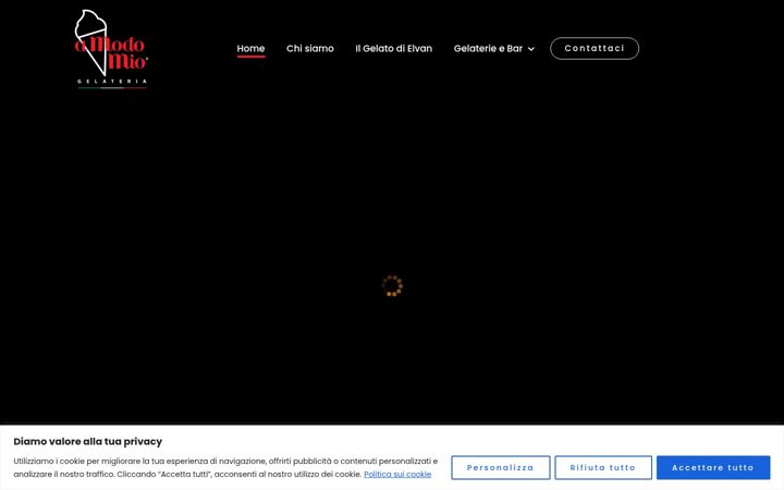 Screenshot of amodomiogelateria.it