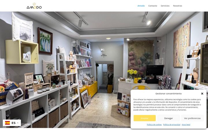 Screenshot of amodotenda.com