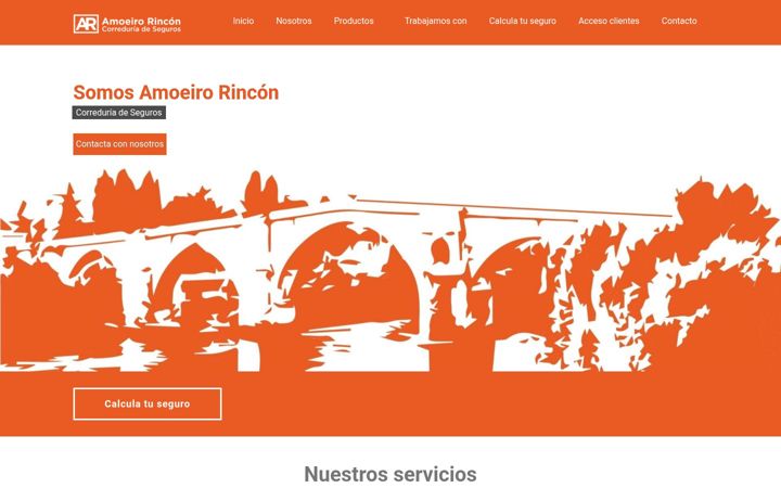 Screenshot of amoeirorincon.es