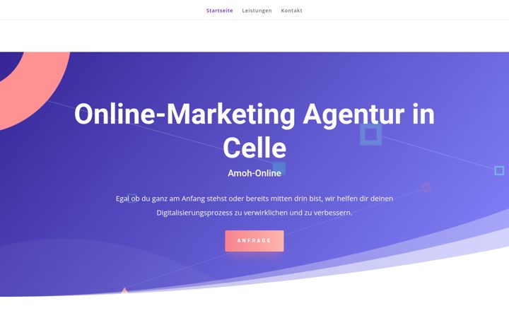 Screenshot van amoh-online.de