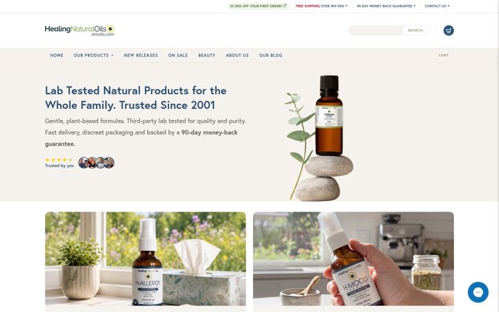 Screenshot of amoils.com