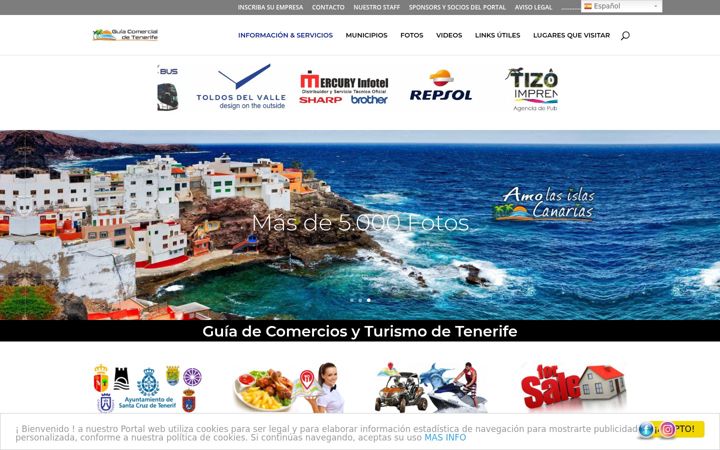 Screenshot of amolasislascanarias.es
