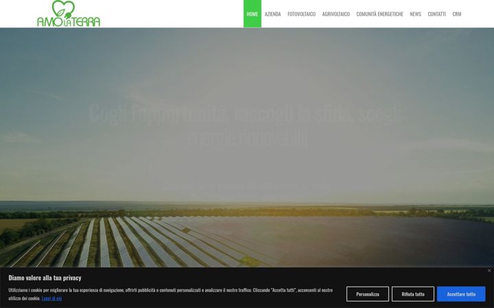 Screenshot von amolaterra.green