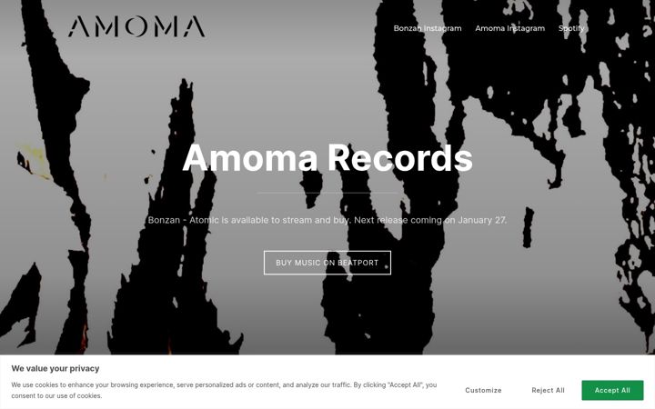 Screenshot of amoma.pl