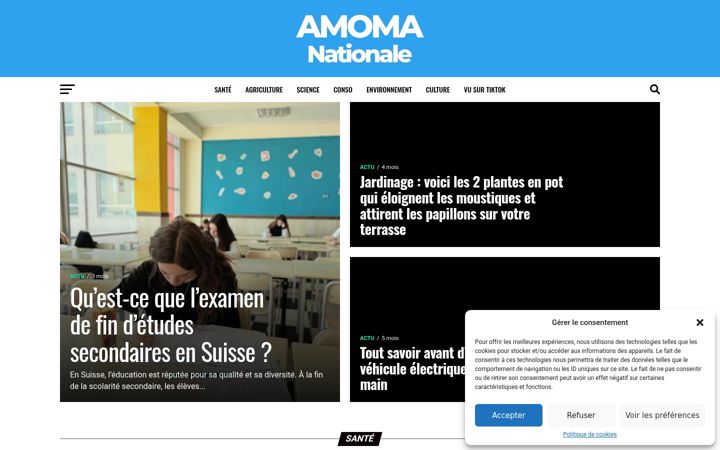 Snímek obrazovky amomanationale.fr