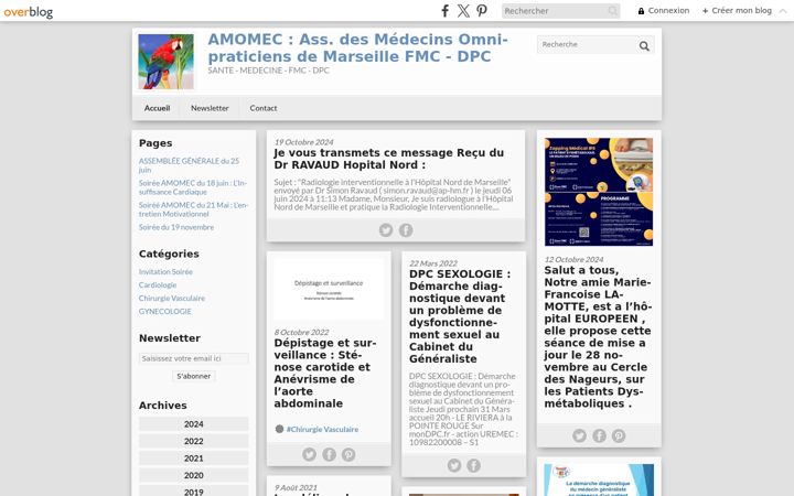 Screenshot of amomec.com