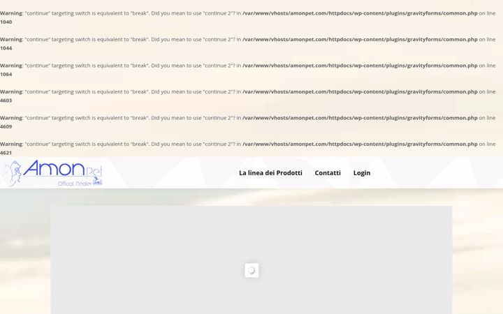 Screenshot of amonpet.com