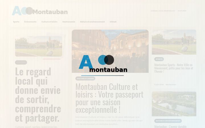 Screenshot of amontauban.com