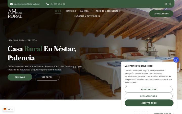 Zrzut ekranu amontesrural.es